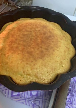 صورة لوصفة كيكة الكاسترد