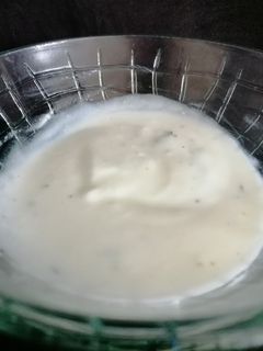 Una foto de Salsa de yogurt