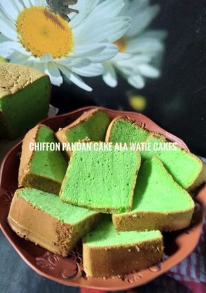 Foto resep Pandan chiffon cake anti gagal