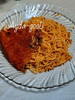 عکسی از دستور اسپاگتی 😋