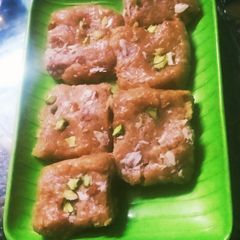 A picture of #Mawa Sattu Burfi.