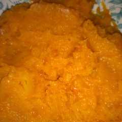 Una foto de Puré de ahuyama