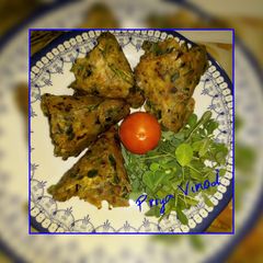 A picture of Methi thepla.