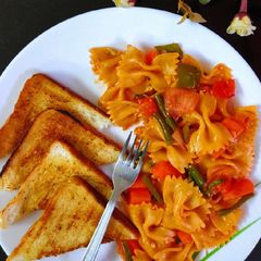 A picture of Masala Pasta.