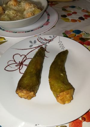 Una foto de Pimientos rellenos de tortilla