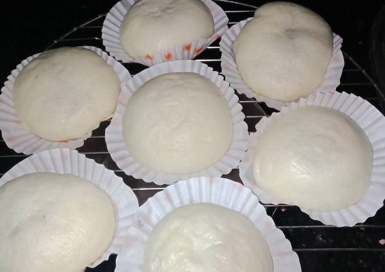 Bakpao praktis lembut no ulen no mixer