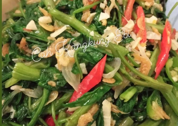 Resep Cah Kangkung Ebi Anti Gagal