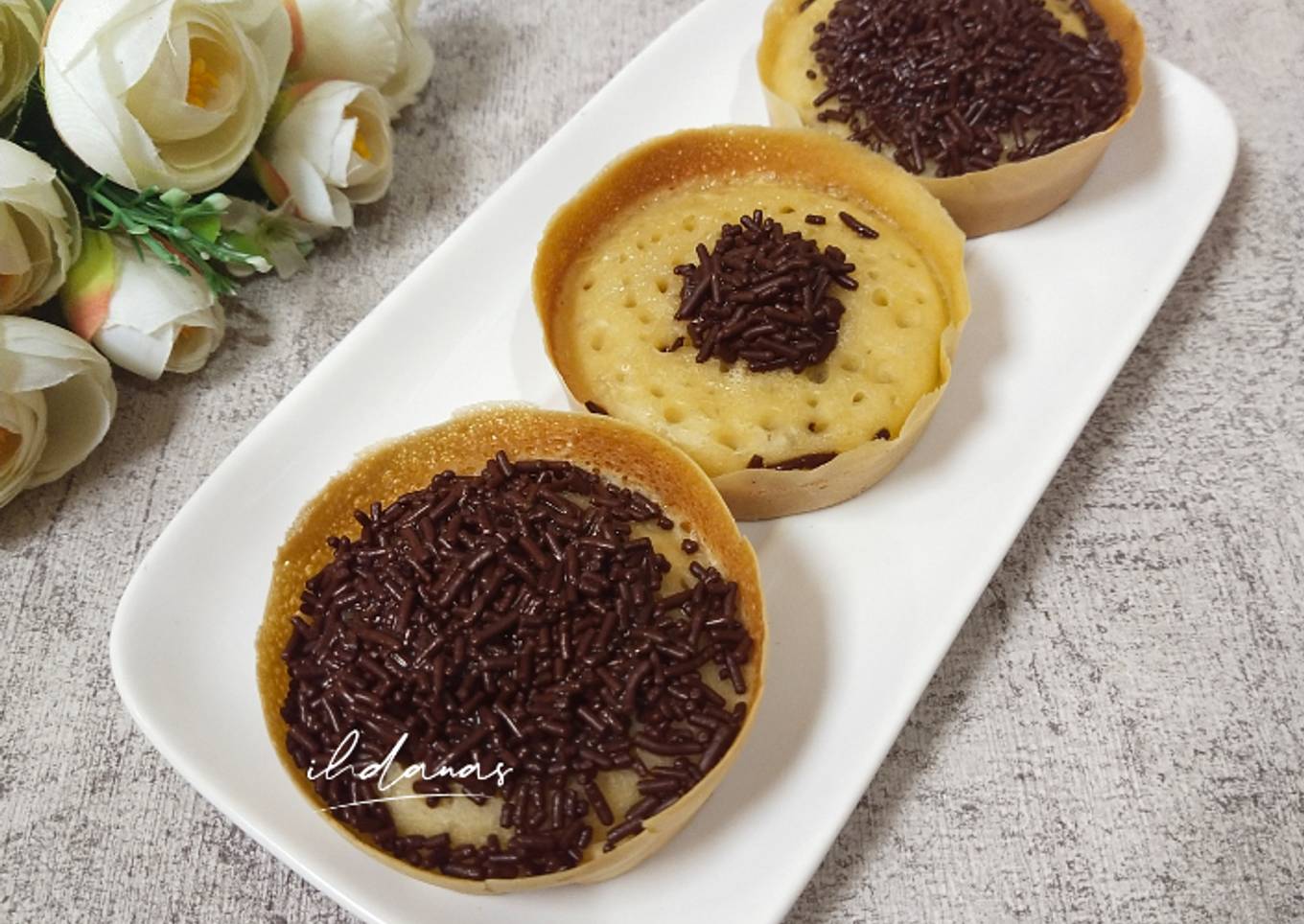 Martabak Manis Mini Ekonomis (Lembut dan Bersarang)