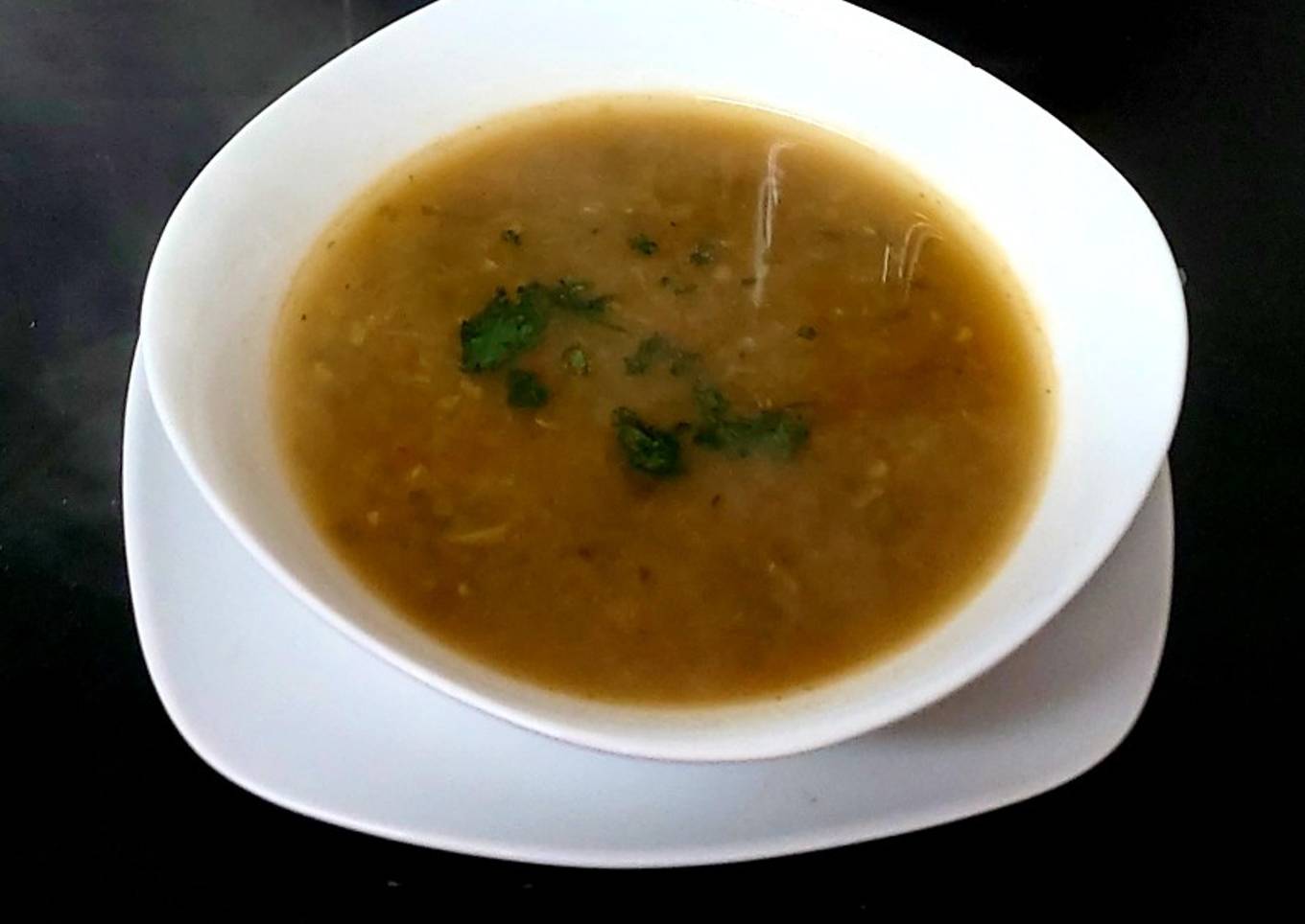 My Cabbage, Potato & Sweet Peppers Soup
