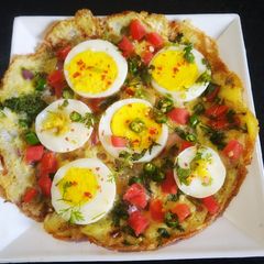 A picture of Boiled Egg Omelette.