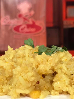 Una foto de Arroz con quinua