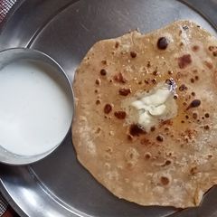 Garlic Mixed Herbs Paratha A picture of Garlic Mixed Herbs Paratha.