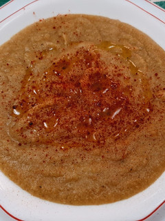 Una foto de Puré de coliflor o Garden Purée