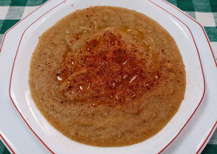 Puré de coliflor o Garden Purée