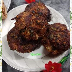 A picture of Qeema ke kabab.