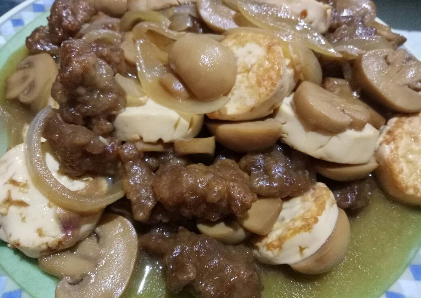 Champignon Tofu