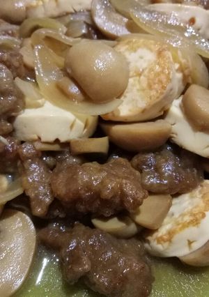 Foto resep Champignon Tofu