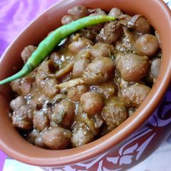 A picture of Amritsari chole.