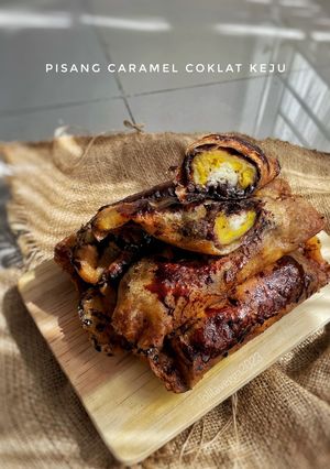 Foto resep Pisang Raja Caramel Coklat Keju