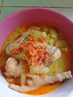 Foto resep Lontong sayur kuah kare