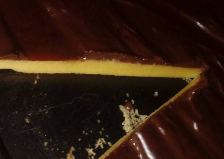 Csokipudingos, tepsis palacsinta