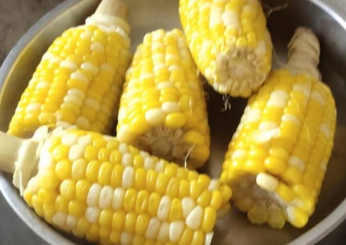 Easiest Way to Prepare Super Quick Homemade Corn cobs