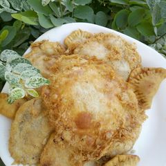 A picture of Fish Bread Pie.