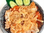 Gambar ayam geprek mozzarella