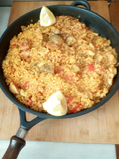Una foto de Arroz mixto
