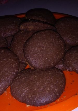Una foto de Galletitas de chocolate sin manteca