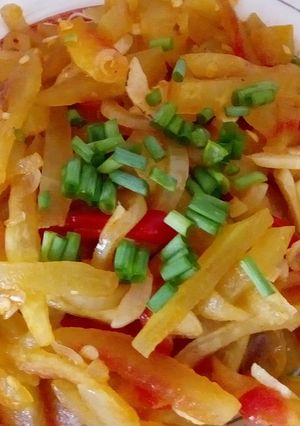 Foto resep Tumis kulit semangka