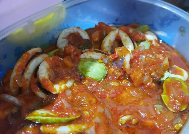 Cara Membuat Sambel Cumi Pete Anti Gagal