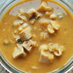 A picture of Jackfruit(kathal) Sambar.