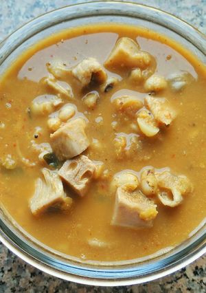 A picture of Jackfruit(kathal) Sambar.