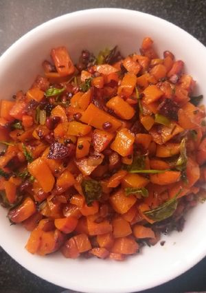 A picture of Carrot curry.
