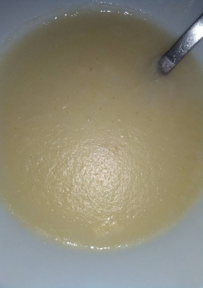 Манна каша з вершковим маслом