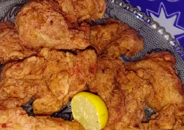 Recipe of Speedy Crispy fried Chicken