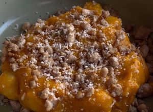 Una foto de Gnocchis en Salsa de Calabaza y Parmesano