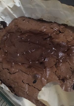 Una foto de Brownie fácil