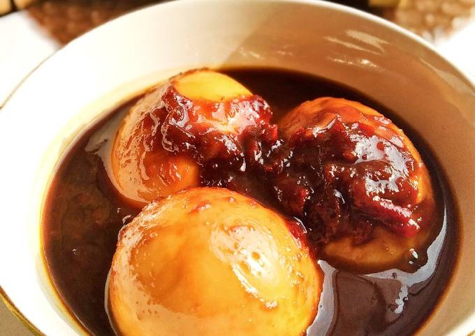 Cara Gampang Membuat Telur bumbu petis🥚 yang Menggugah Selera