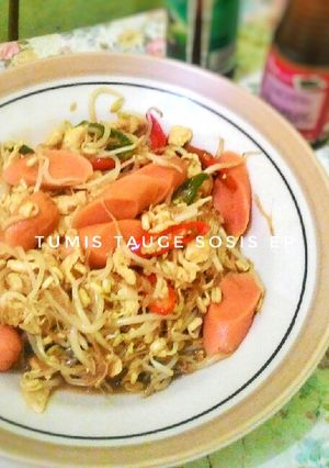 Foto resep 66. Tumis Tauge Sosis
