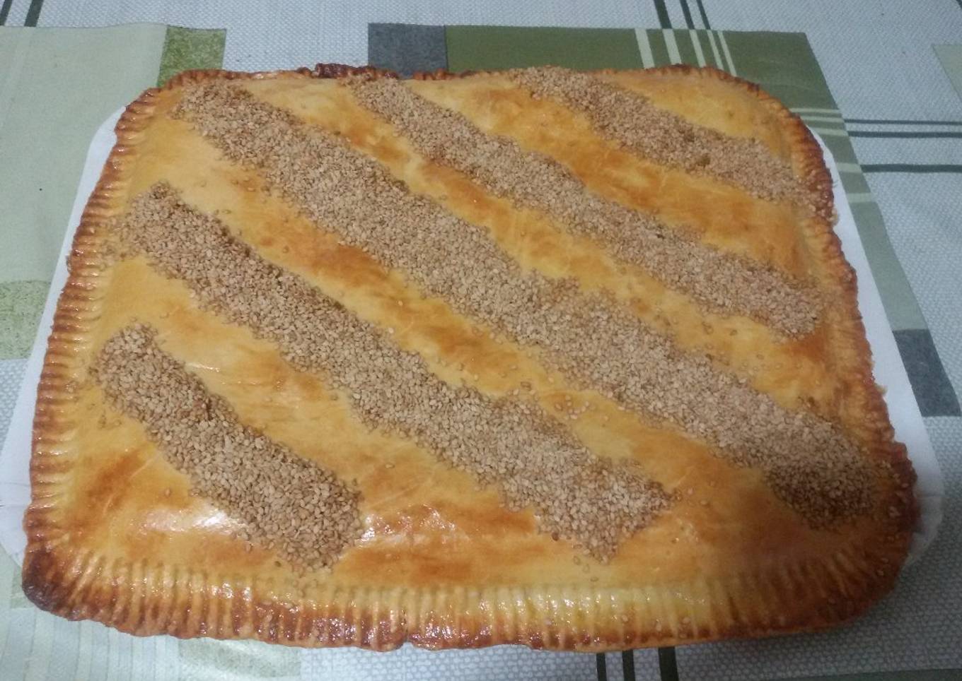 Empanada jamón, queso y bechamel con thermomix