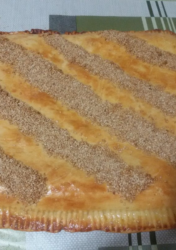 Una foto de Empanada jamón, queso y bechamel con thermomix