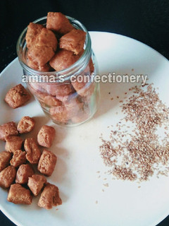 A picture of Sesame Chin Chin.