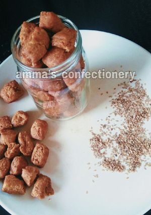 A picture of Sesame Chin Chin.
