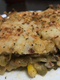 A picture of Vegetable Lasagna.