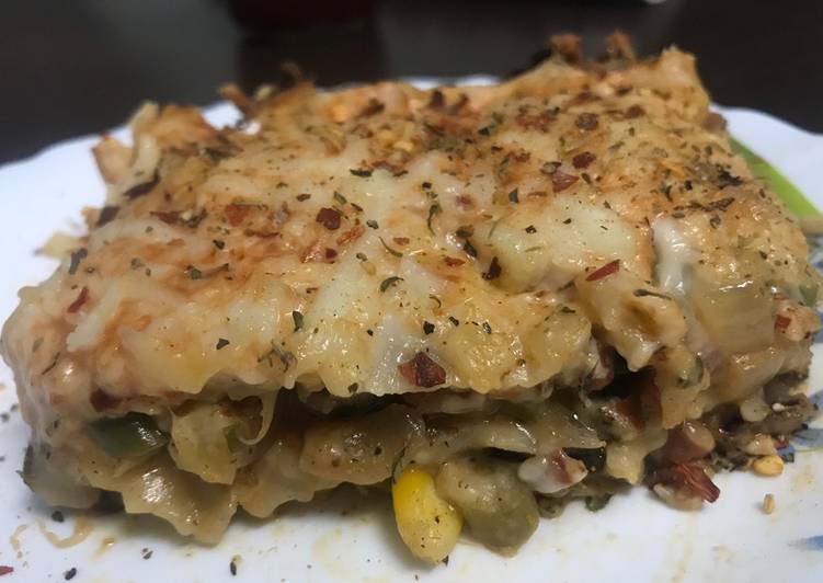 Recipe of Quick Vegetable Lasagna