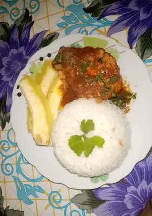 Una foto de Adobo de pollo