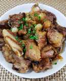 Sườn non ram củ nén