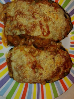 Una foto de Berenjenas rellenas